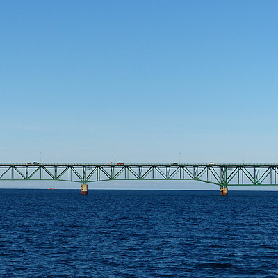 Mackinac Bridge by Nate Lindsey