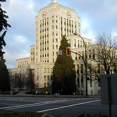 Vancouver City Hall by Garrett Stout