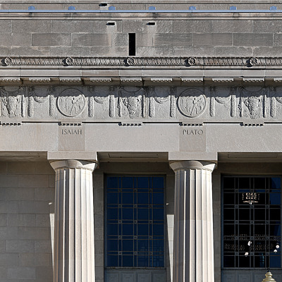 Indianapolis-Marion County Central Library by John W. Cahill