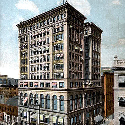 United Way Community Services Building by Ill. Post Card Co.