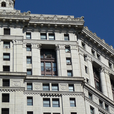 Manhattan Municipal Building by Nate Lindsey