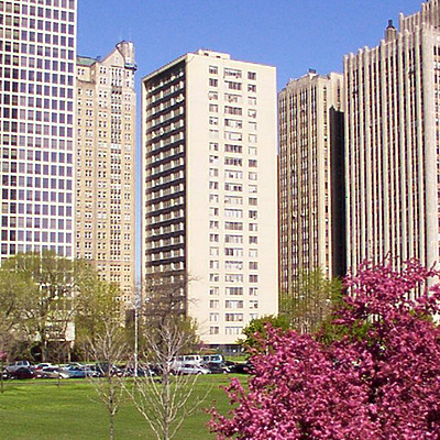 Twin Towers East by Daniel Kieckhefer