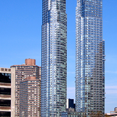 Silver Towers 2 by John Cahill