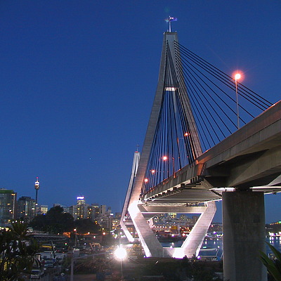 Anzac Bridge by John Bek