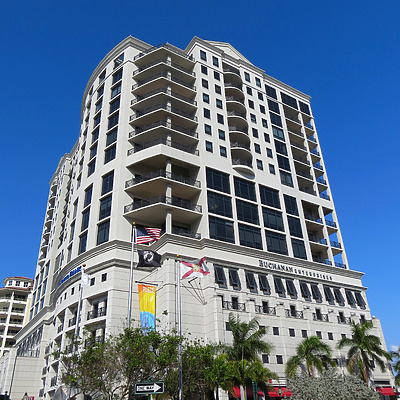 Plaza at Five Points by James Peacock