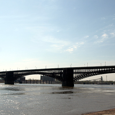 Eads Bridge by Marshall Gerometta