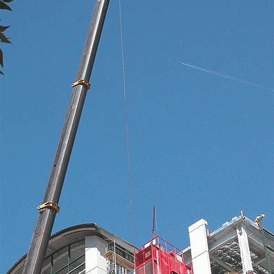 Tower at Convention Center Court by Jim Schwartz