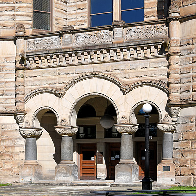 Trumbull County Courthouse by John W. Cahill