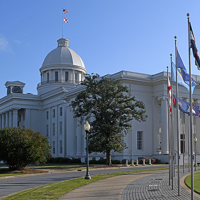Alabama State Capitol by John W. Cahill