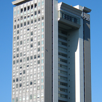 Hosei University Boissonade Tower by Kevin Hemphill