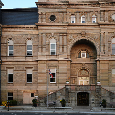 Allen County Courthouse by John W. Cahill