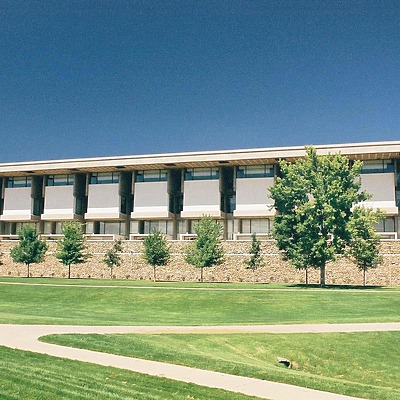 James A Michener Library by Brian LoBue