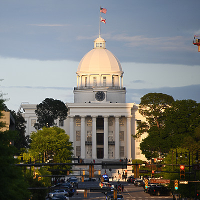 Alabama State Capitol by John W. Cahill