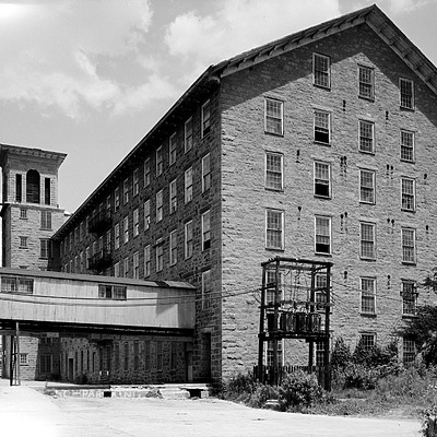 Durfee Mill No. 1 by Library of Congress, HABS, Jack E. Boucher