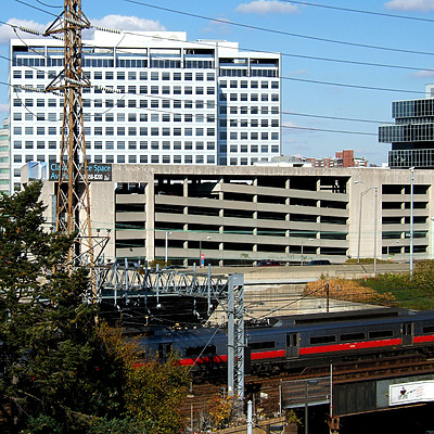400 Atlantic Street Parking Garage by John Cahill
