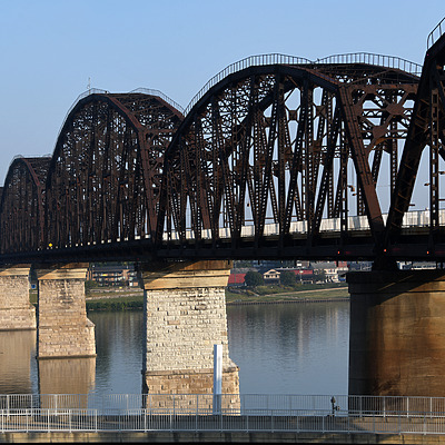 Big Four Bridge by John W. Cahill