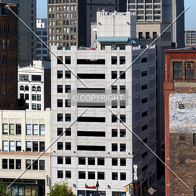 Merchants Row Parking Garage by Nate Lindsey