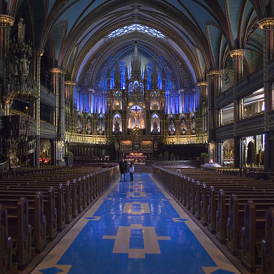 Basilique Notre-Dame-de-Montréal by Pavel Toczynski
