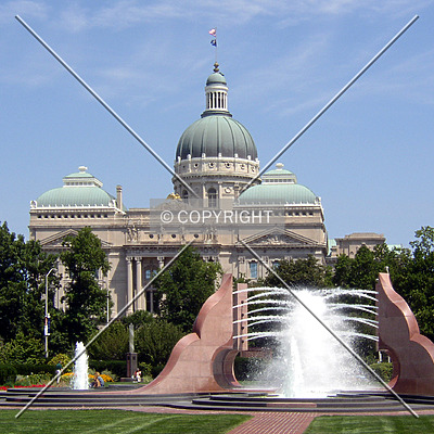 Indiana State House by Chris Patriarca