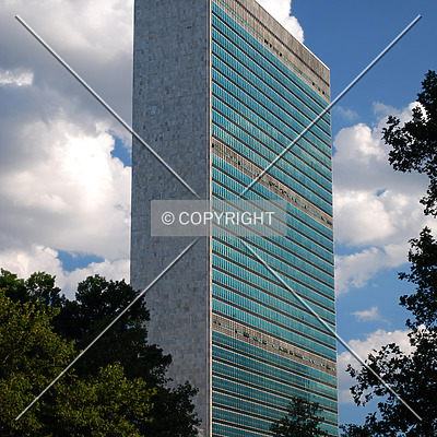 United Nations Secretariat Building by Royce Douglas