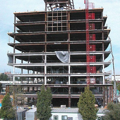 Tower at Convention Center Court by Jim Schwartz