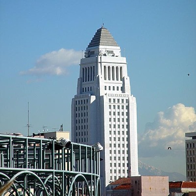 Los Angeles City Hall by Garrett Stout