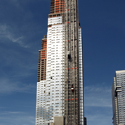 Silver Towers 1 by Marshall Gerometta