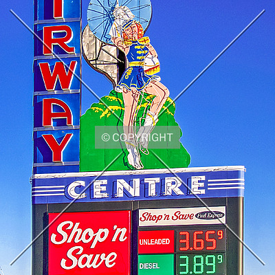 Airway Centre Sign by Ryan Hildebrand