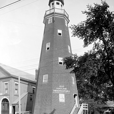 Portland Observatory by Detroit Publishing Co.