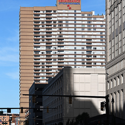 Millender Center Apartments by John W. Cahill