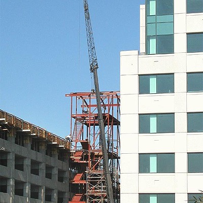Tower at Convention Center Court by Jim Schwartz