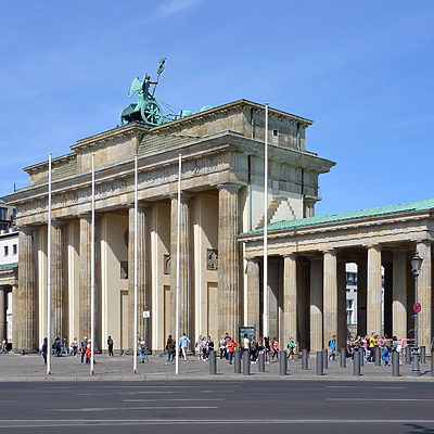Brandenburger Tor by John W. Cahill