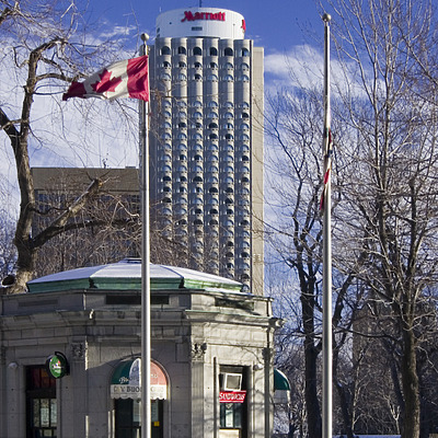 Montreal Marriott Chateau Champlain by Pavel Toczynski