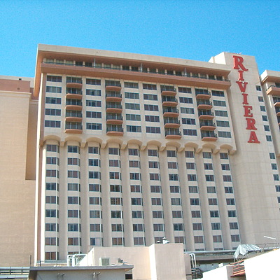Riviera Hotel & Casino - Monte Carlo Tower by Rodney Gunn