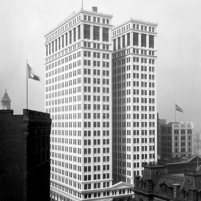 Dime Building by Library of Congress, Prints and Photographs Division, Detroit Publishing Company
