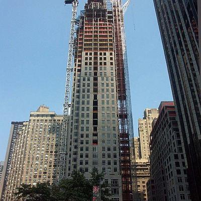 The Tower of 15 Central Park West by Nate Lindsey