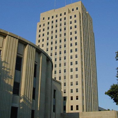 North Dakota State Capitol by Rick Bronson