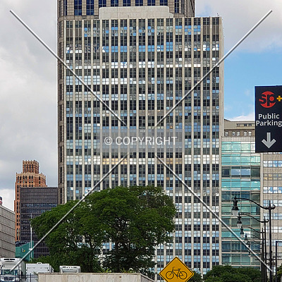 Coleman A. Young Municipal Center by Ryan Hildebrand