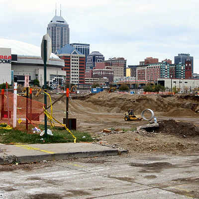Lucas Oil Stadium by James Peacock