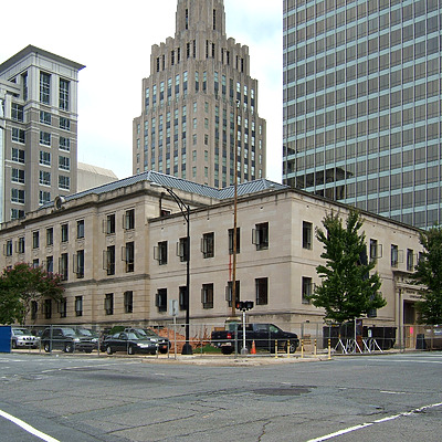 Forsyth County Courthouse by John W. Cahill