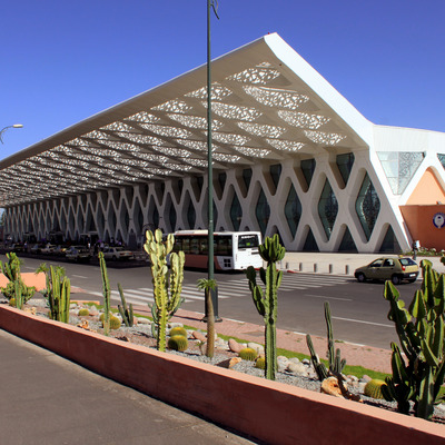 Marrakech-Menara Airport Terminal 1 by Daniel Kieckhefer