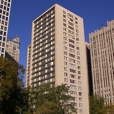 Twin Towers East by Daniel Kieckhefer