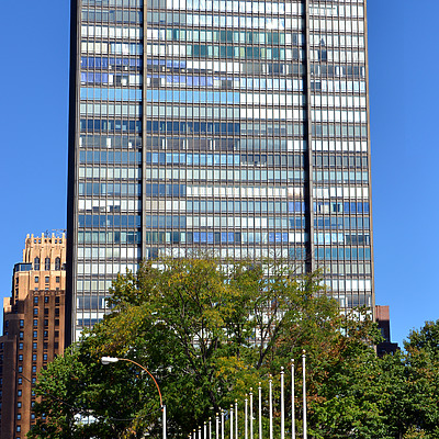 860 U.N. Plaza Apartments by John Cahill