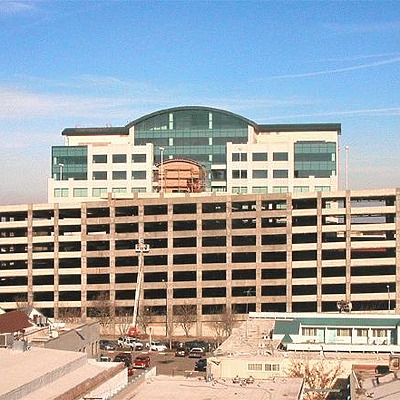 Tower at Convention Center Court by Jim Schwartz
