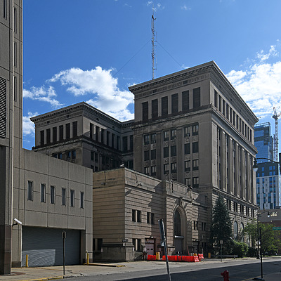 Detroit Police Department Headquarters by John W. Cahill