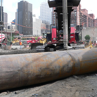 Left Bank at K Station by B. Victor Adams