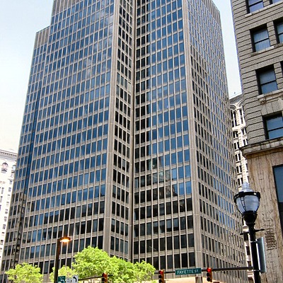 One Charles Center by James Peacock