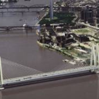 Stan Musial Veterans Memorial Bridge by Illinois Department of Transportation