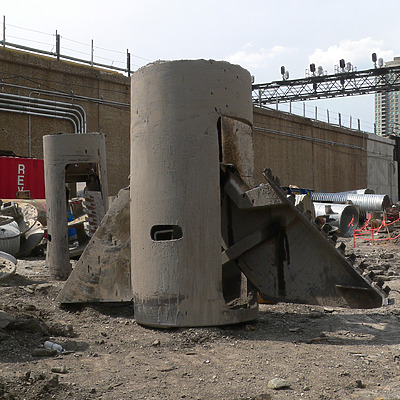 Left Bank at K Station by B. Victor Adams
