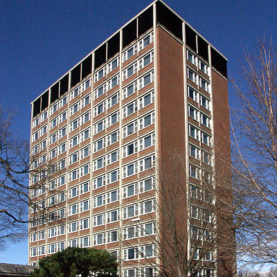 Sherman Residence Hall by Marshall Gerometta